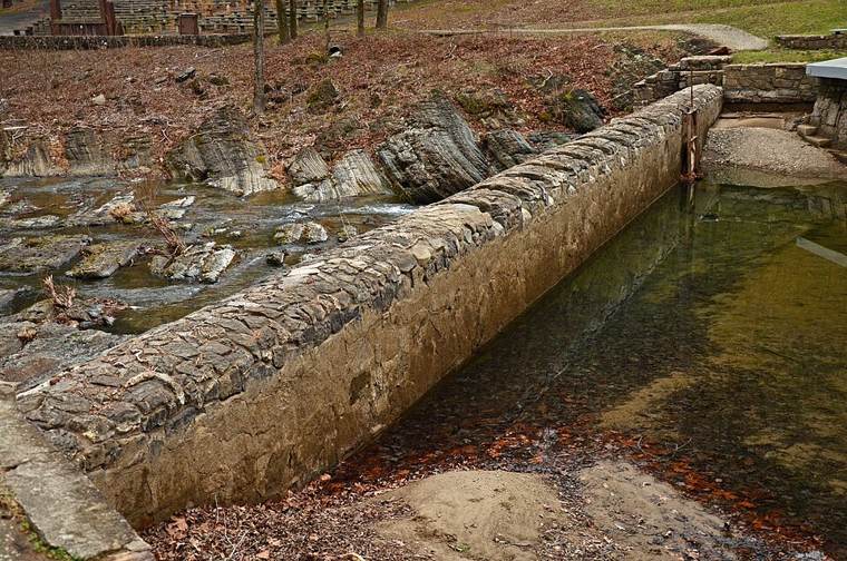 Photograph of Charlton Spillway--Dam