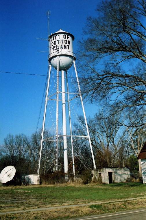 Photograph of Cotton Plant Water Tower