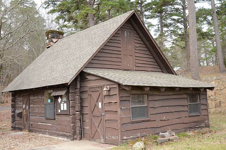 Photograph of Lake Catherine State Park--Nature Cabin