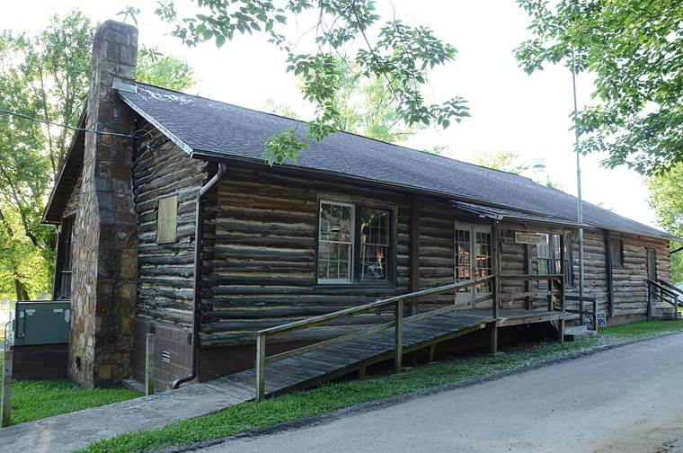 Photograph of Jess Norman Post 166 American Legion Hut