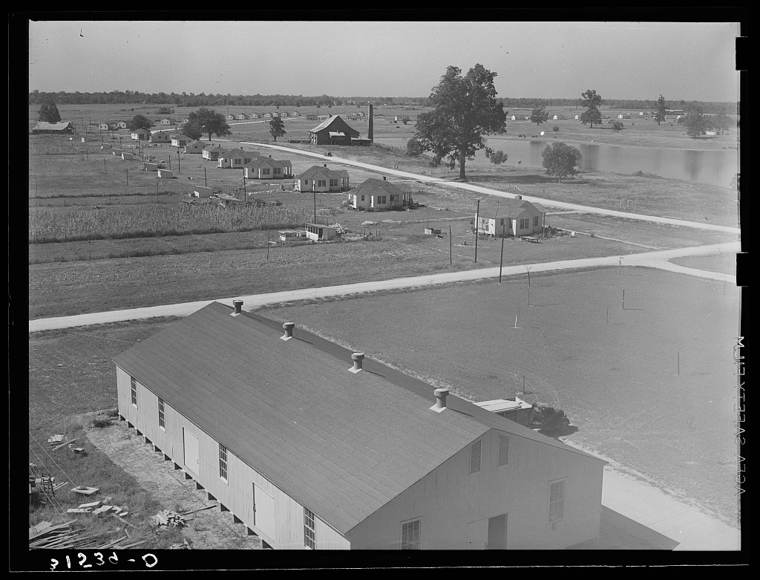 Panoramic view of Lake Dick Project, Arkansas