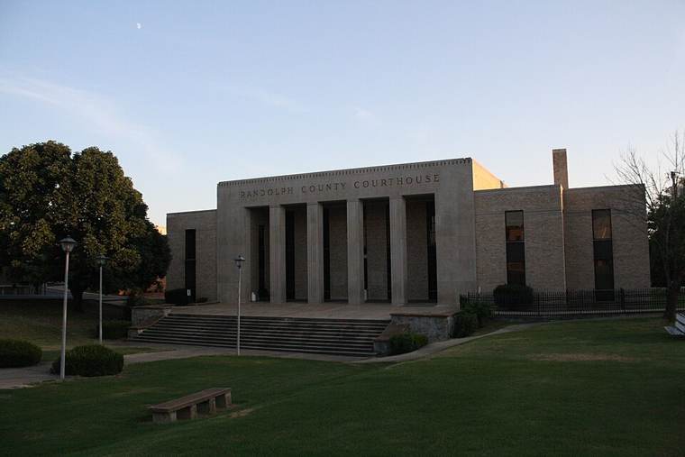 Photograph of Randolph County Courthouse
