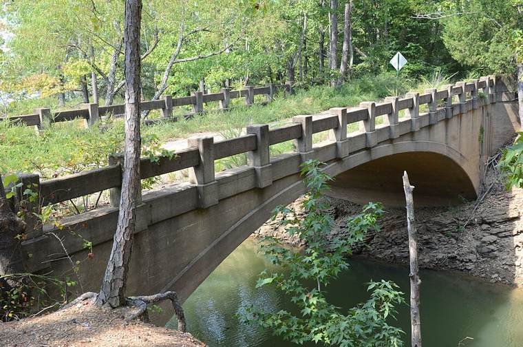 Photograph of Old Highway 16 Bridge