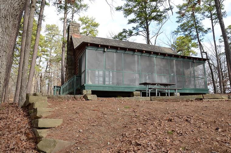 Photograph of Lake Catherine State Park--Cabin No. 2
