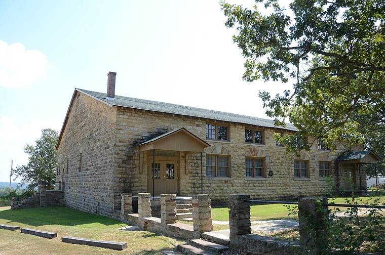 Photograph of Big Flat Gymnasium