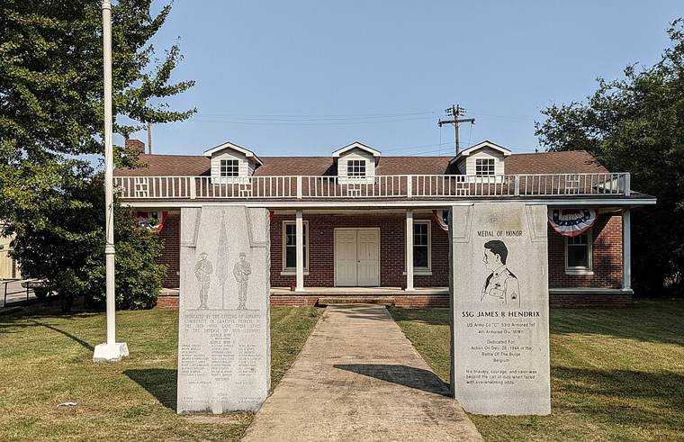 Photograph of Willie Lamb American Legion Hut