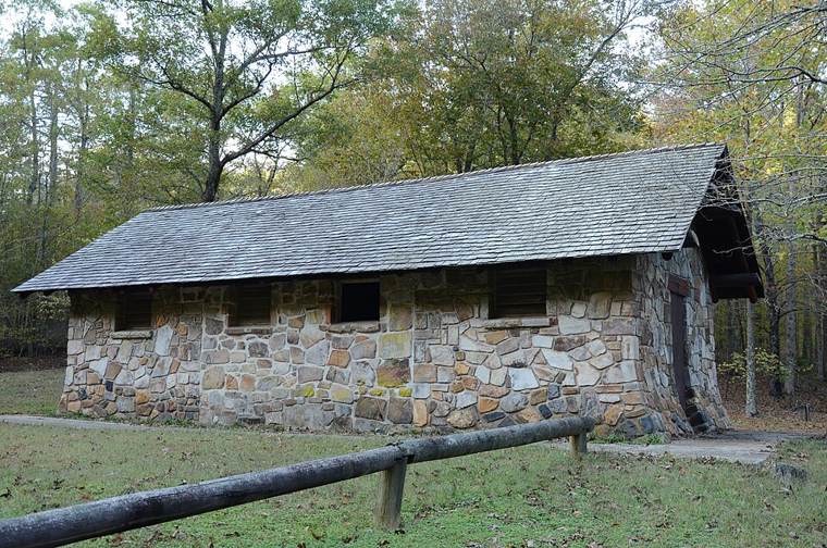 Photograph of Bard Springs Bathhouse