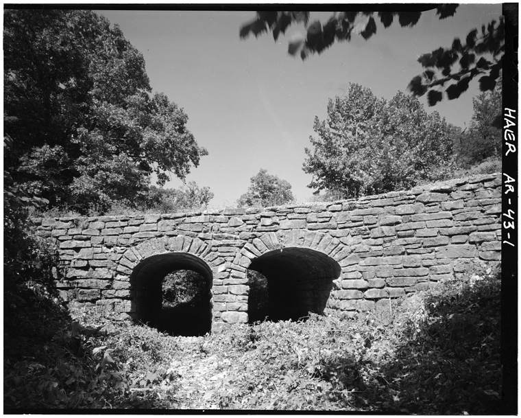 Mulladay Hollow Bridge, Spanning Mulladay Hollow Creek at County Road No.61, Eureka Springs, Carroll County, AR