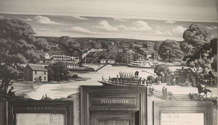 Photograph of Old Pocahontas Post Office