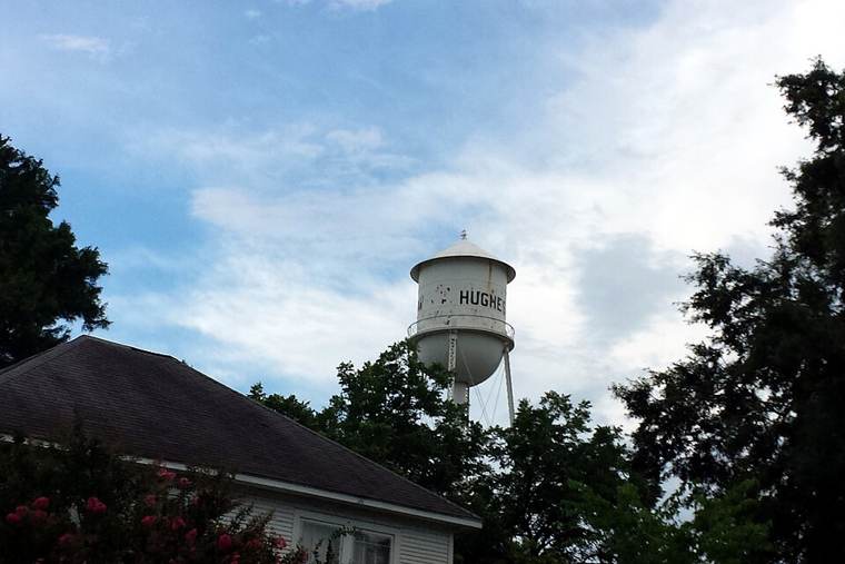 Photograph of Hughes Water Tower