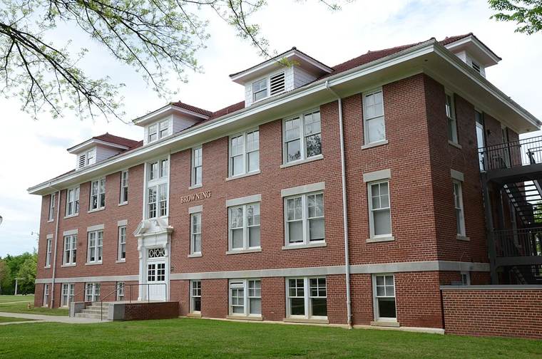 Photograph of Girls' Domestic Science and Arts Building--Arkansas Tech University