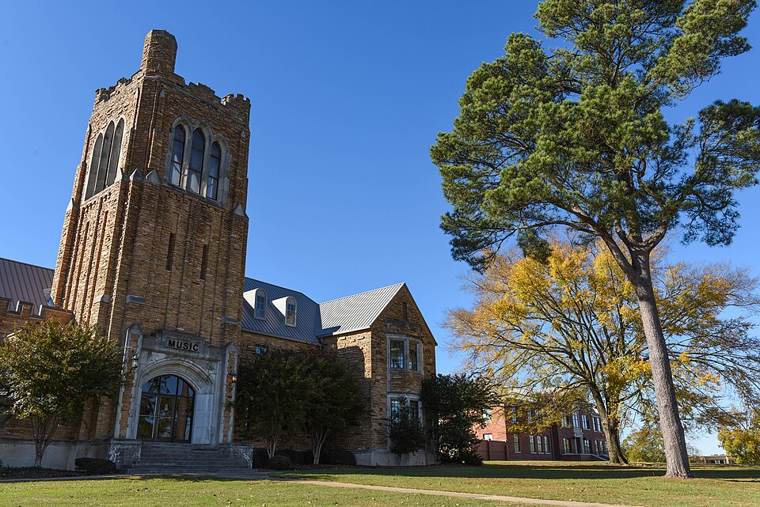 Photograph of University of Arkansas at Monticello Music Building