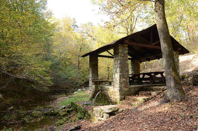 Photograph of Collier Springs Shelter
